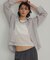【CLASSY掲載・カシュクール着用可】リネン混レギュラーシャツ