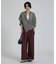 【CLASSY掲載・カシュクール着用可】リネン混レギュラーシャツ