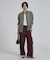 【CLASSY掲載・カシュクール着用可】リネン混レギュラーシャツ