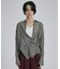 【CLASSY掲載・カシュクール着用可】リネン混レギュラーシャツ