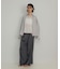 【CLASSY掲載・カシュクール着用可】リネン混レギュラーシャツ