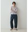 【CLASSY掲載・カシュクール着用可】リネン混レギュラーシャツ