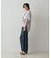 【CLASSY掲載・カシュクール着用可】リネン混レギュラーシャツ