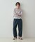 【CLASSY掲載・カシュクール着用可】リネン混レギュラーシャツ