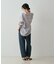 【CLASSY掲載・カシュクール着用可】リネン混レギュラーシャツ
