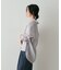 【CLASSY掲載・カシュクール着用可】リネン混レギュラーシャツ