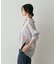 【CLASSY掲載・カシュクール着用可】リネン混レギュラーシャツ