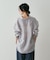 【CLASSY掲載・カシュクール着用可】リネン混レギュラーシャツ