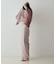 【きれいめ夏ニットはコレ！】カラーポリリネンVネックニット