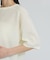 【上品夏ニット】リネンブレンドニットプルオーバー