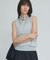 テンセルウールノースリーブニット