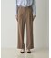 タックストレートパンツ