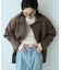 モヘアニットコート