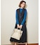 【再入荷/TVドラマ使用商品】Swell/2WAYギャザーオープントートBAG