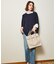 【再入荷/TVドラマ使用商品】Swell/2WAYギャザーオープントートBAG