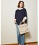 【再入荷/TVドラマ使用商品】Swell/2WAYギャザーオープントートBAG