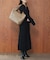 【追加分/再入荷/kariさんコラボ】ポーチ付き多機能オープントート/A4/通勤