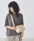 【再入荷】Frec/Wファスナースクエアショルダー