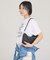 ●SOEUR/2WAYレザーハーフムーンショルダー