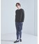 【クルーネック】ポンチ 長袖 Tシャツ