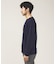 【クルーネック】ポンチ 長袖 Tシャツ