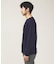 【クルーネック】ポンチ 長袖 Tシャツ