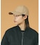 【RUBEN/ルーベン】FAKE LEATHER CAP/フェイクレザーキャップ