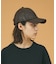 【RUBEN/ルーベン】FAKE LEATHER CAP/フェイクレザーキャップ
