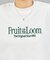 【FRUIT OF THE LOOM】エンブレム 刺繍 ヘビーオンス ルーズ ク
