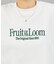 【FRUIT OF THE LOOM】エンブレム 刺繍 ヘビーオンス ルーズ ク