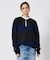 【BARBARRIAN / バーバリアン】HENLEY NECK/ヘンリーネック
