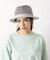 【RUBEN/ルーベン】 TWOTONE FLAT HAT　ツートンフラットハッ
