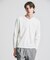 【定番】ドレスポンチ Vネック 長袖Tシャツ / ストレッチ