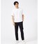【接触冷感】シルケット天竺ワイドリブ 半袖Tシャツ