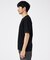 【接触冷感】シルケット天竺ワイドリブ 半袖Tシャツ