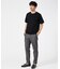 【接触冷感】シルケット天竺ワイドリブ 半袖Tシャツ
