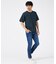 【接触冷感】シルケット天竺ワイドリブ 半袖Tシャツ