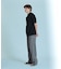 【接触冷感】Vネック スキッパーTシャツ/ヘンリーネック/COVEROSS(R)