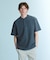 【接触冷感】Vネック スキッパーTシャツ/ヘンリーネック/COVEROSS(R)