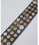 【ウエスタン スタッズ レザー ベルト】35mm black Studded b
