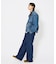 【Wrangler/ラングラー】WRANCHER WIDE DENIM/ランチャ