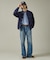 【Wrangler/ラングラー】WRANCHER WIDE DENIM/ランチャ