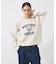 【MIXTA/ミクスタ】CREW NECK SWEAT/クルーネック/ WEST
