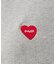 【POLER / ポーラー】HEART LOGO EMBROIDERY CREW