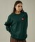 【POLER / ポーラー】HEART LOGO EMBROIDERY CREW