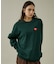 【POLER / ポーラー】HEART LOGO EMBROIDERY CREW