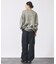 【POLER/ポーラー】EMB PIGMENT DYE CREW/ピグメント加工