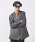 【POLER / ポーラー】TWEED FLAP CAP / ツイード フラップ