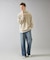 【NANGA/ナンガ】DRY MIX TERRY HALF ZIP SWEAT/