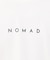 【NOMAD】ベアポンチ ロゴ 長袖Tシャツ